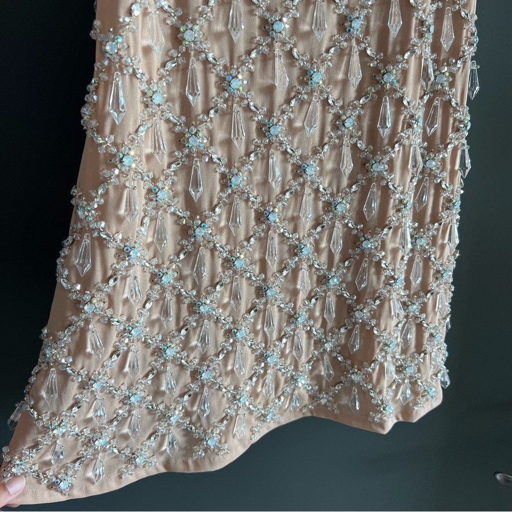 Oceanus ARABELLA crystal embellished mini dress Size Large - Picture 9 of 17